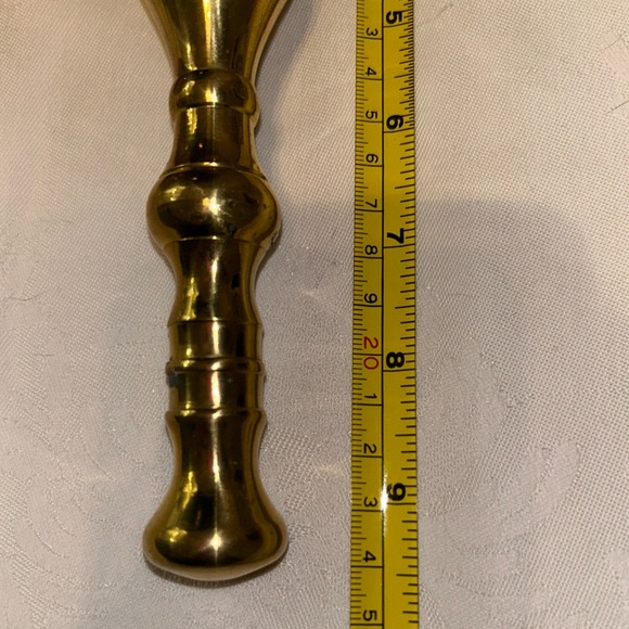 Vintage Brass Wall Sconce Candle Holders Gold Tone Elegant Regency - Picture 5 of 8